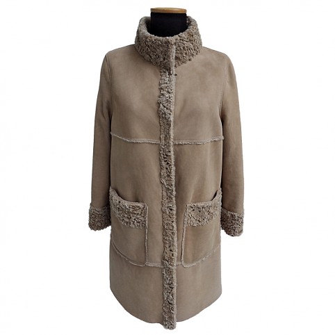 Blouson Agneau Lainé Reversible - CALGARY