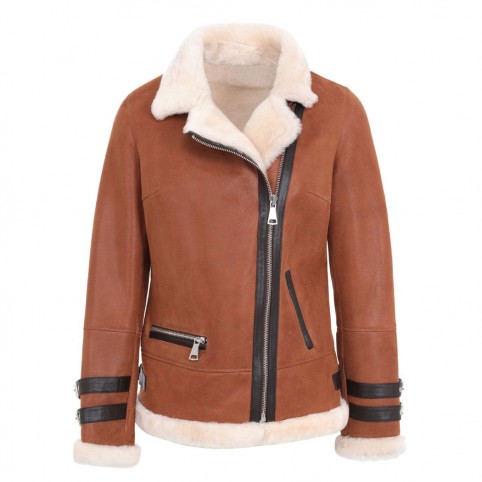Blouson Agneau Lainé - COLIBRI