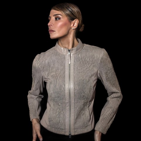 Blouson Perfecto Cuir Agneau - EDDYLINE