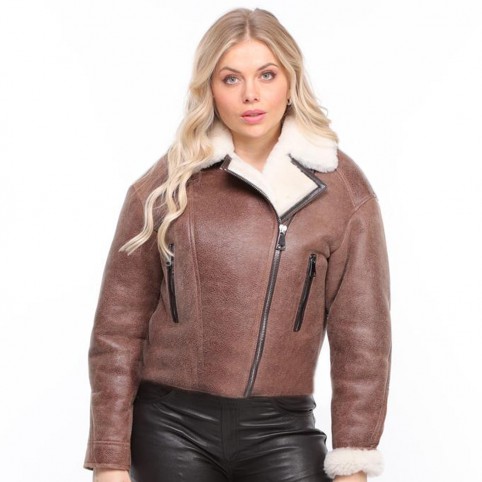 Blouson Agneau Lainé - COLIBRI