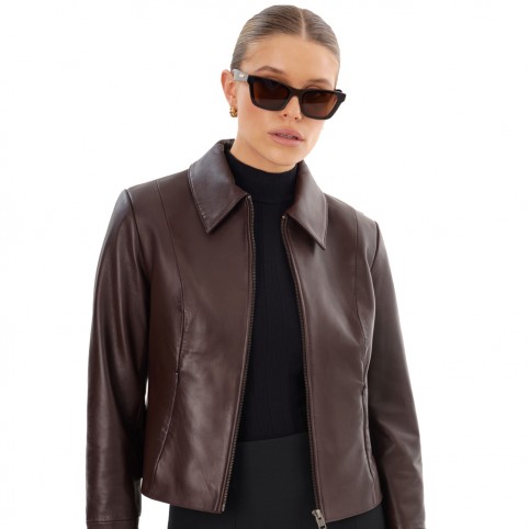 Blouson Perfecto Cuir Agneau - EDDYLINE