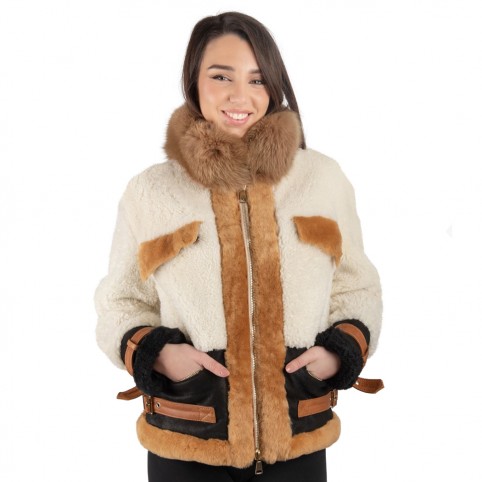 Veste Agneau Lainé - MIROIR