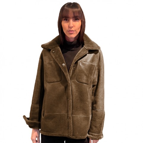 Veste Agneau Lainé - CLEMENCE