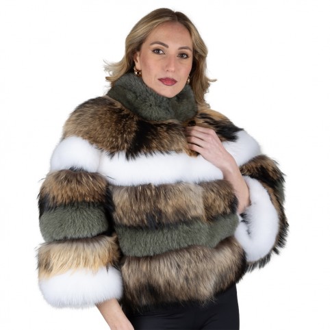 Blouson Bandes Renard - MAÉLINE